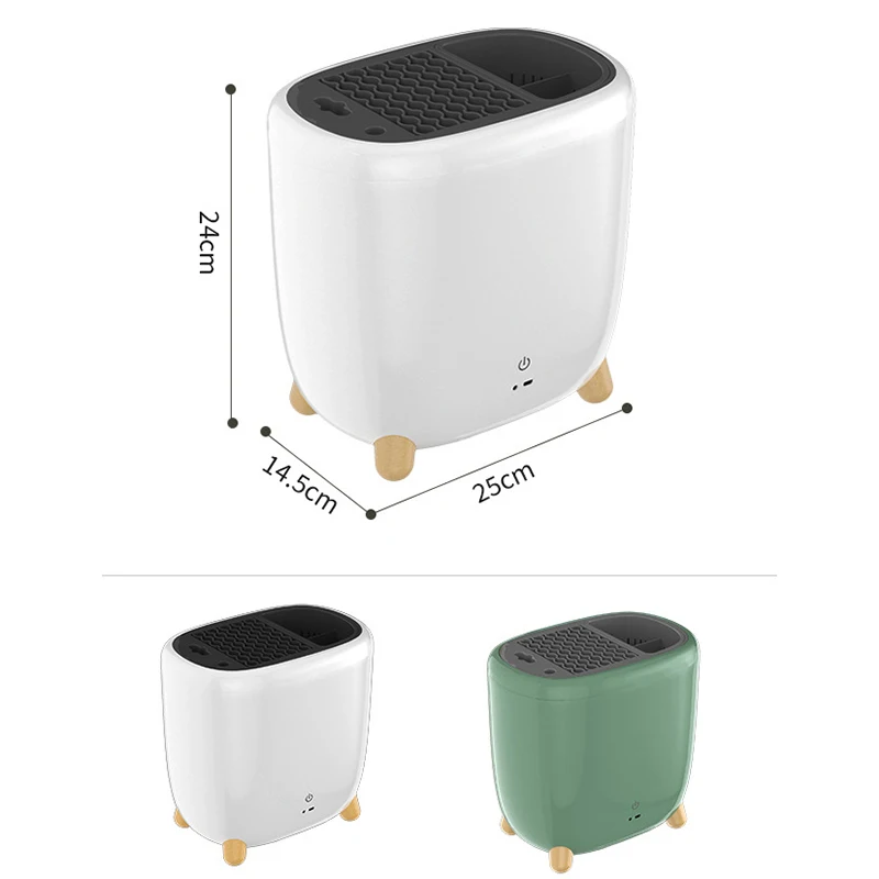 

Kitchen Knife Holder UV Sterilization Draining Rack Chopsticks Spoon Disinfection Storage Box Holder Kitchen Storage Accessories