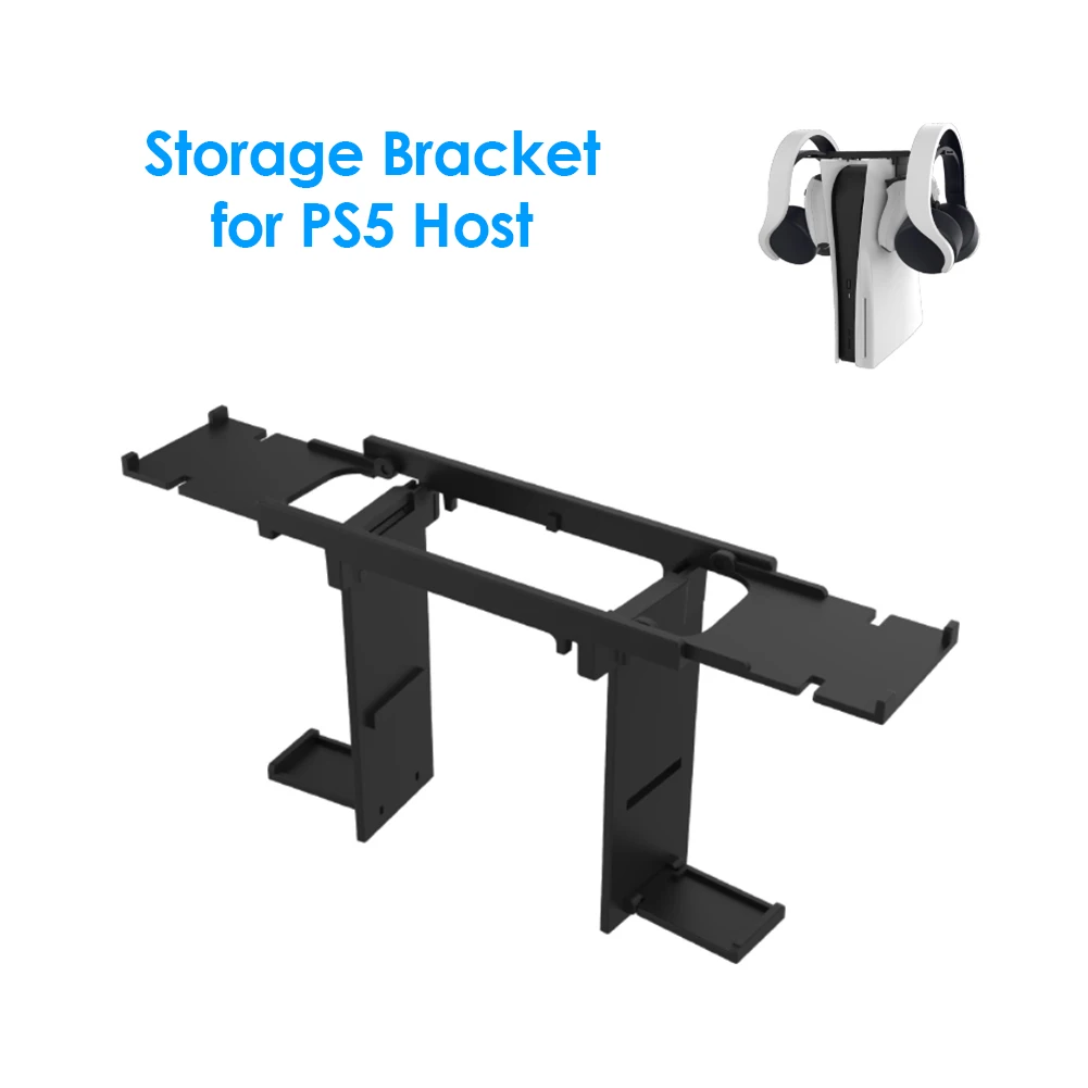 Game Controller Bracket Earphone Storage Rack Disc bracket Suitable For Sony PS5 Console To Increase The Level Of Support | Электроника