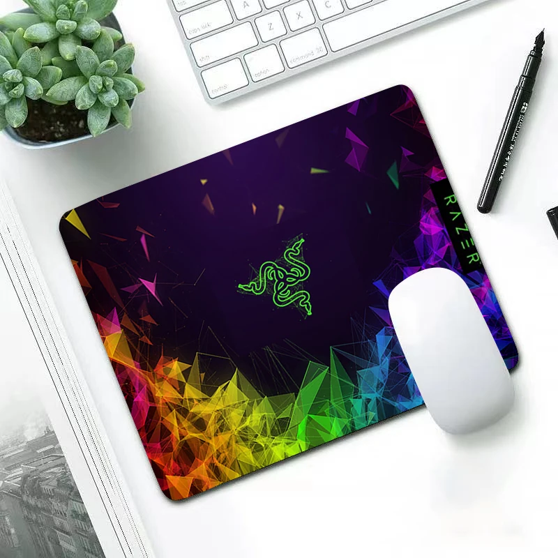 DIY Razer Mouse Pad Razer Keyboard Mat Desk Durable Desktop Mousepad Rubber Gaming Small Work  Gamer PC Computer CSGO Mausepad