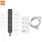 Новый Домашний Электронный удлинитель Xiaomi Mi Mijia, быстрая зарядка, 3 USB + 3 разъема, 6 стандартных штекеров, расширение интерфейса, ЕС, США