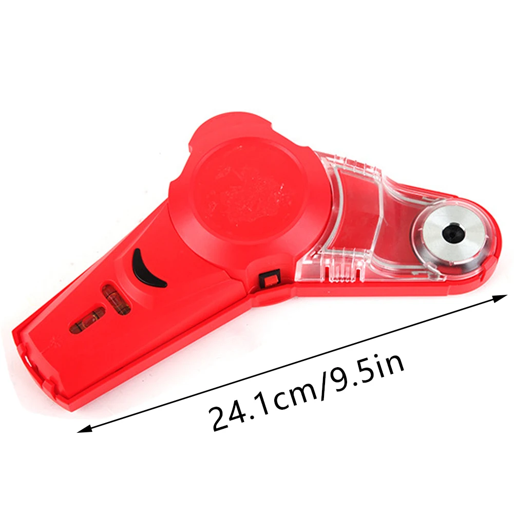 

Level Dust Collector Cordless Dust Catcher with Bubble Vial Level Laser Leve Horizontal Line Laser Locator for 10mm Drill Bit