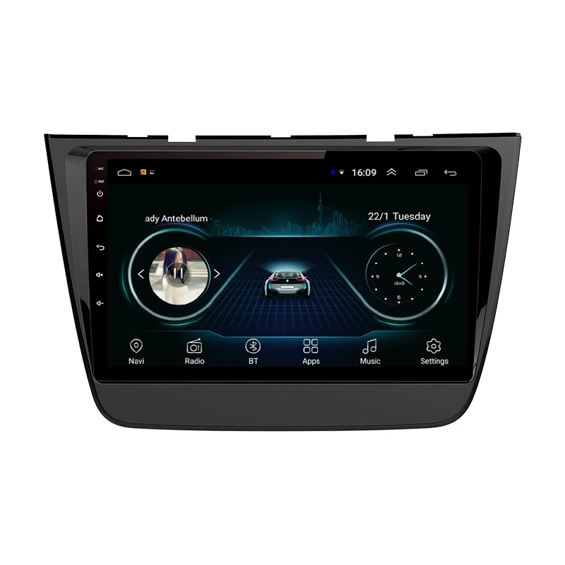 Автомобильный Радио с GPS встроенный WiFi мультимедийный проигрыватель