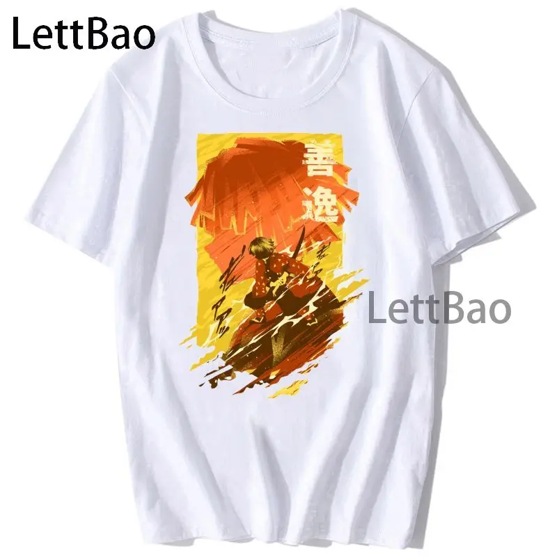 

Kimetsu без Yaiba аниме демон убийца футболка Графический для мужчин женщин 90S Стиль в стиле «хип-хоп», футболка эстетический Harajuku футболка с изоб...
