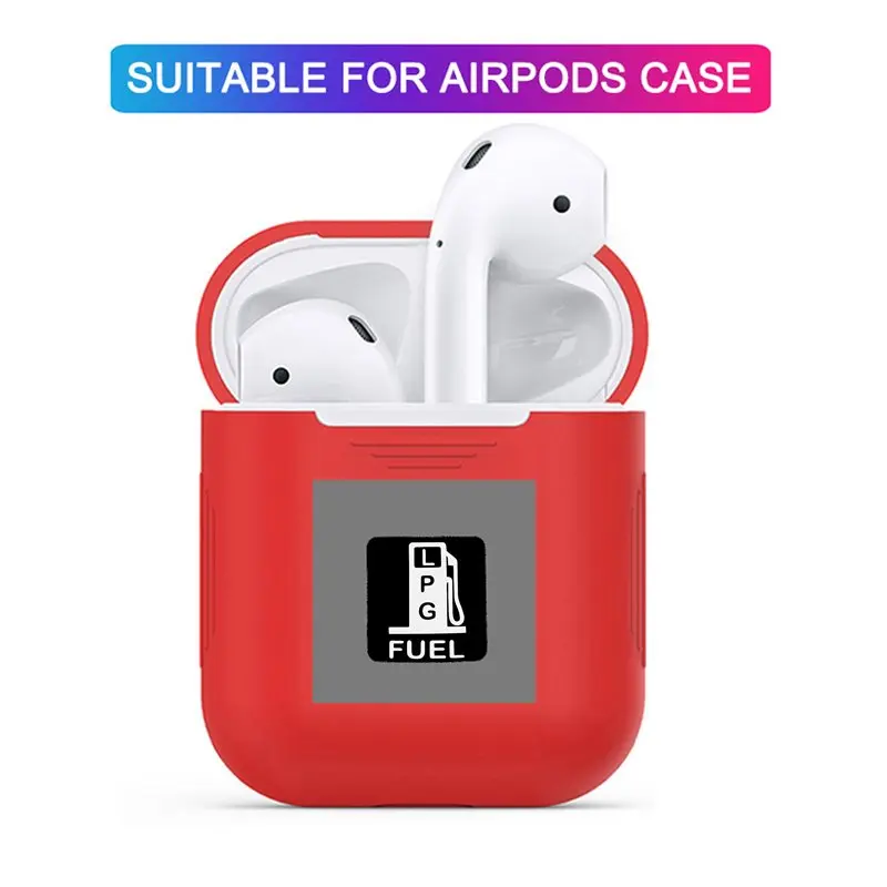 Чехол для Apple Airpods аксессуары Bluetooth силиконовые наушники чехлы наушников бензин