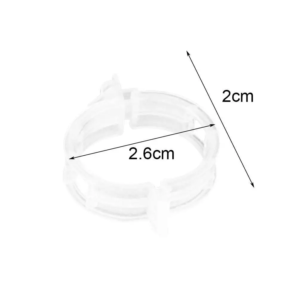 

50/100pcs Plastic Plant Clips Supports Connects Reusable Supplies Grafting Fixing Protection Tool Gardening Tomato For Vege M0S2