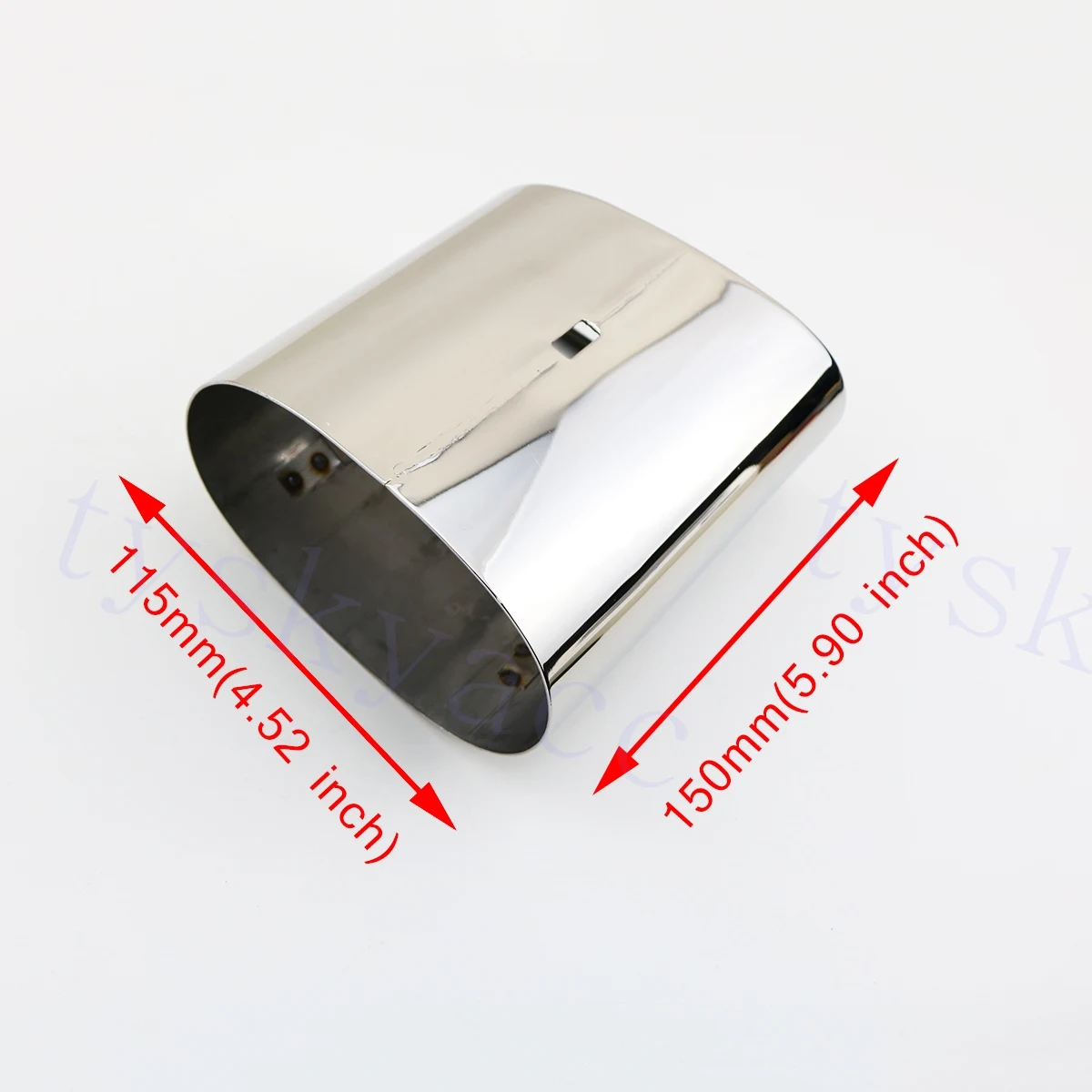 Fit For BMW 3 Series 320 2005-2017 Exhaust Tailpipe Muffler Rear Tail Pipe Tip Cover Part Stainless Steel Style | Автомобили и