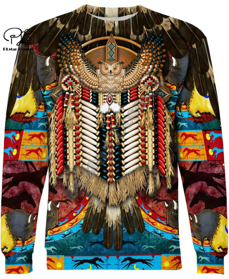 sweatshirt Национальный индийский 3D толстовки/толстовки тройник для мужчин и женщин Новая мода с капюшоном зима осень уличная одежда с длинным рукавом пуловер стиль-1 - Color: sweatshirt