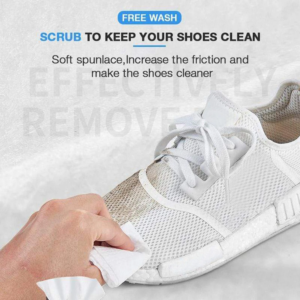 

12/30 Pcs Disposable Wet Wipes Decontamination Shoes Wet Towel Paper Portable Leather Shoe Cleaning Care Wipes Quick Wipe Clean