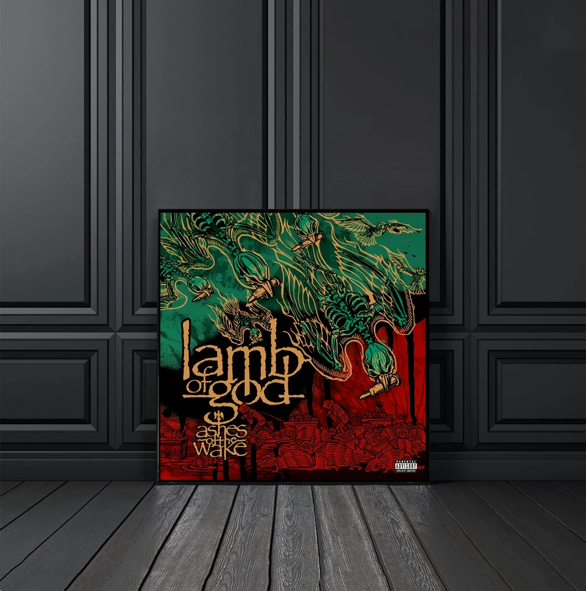 

Lamb Of God - Ashes Of The Wake Music Album Cover Poster Canvas Print Rap Hip Hop Music Star Singer Wall Painting Decoration