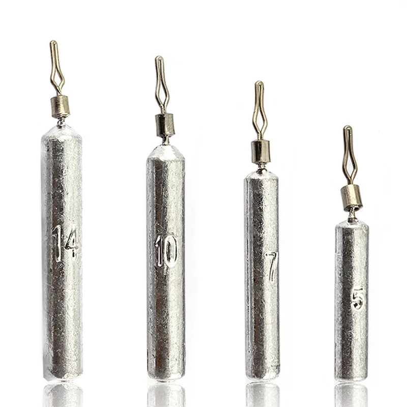 Одержимость 10 шт./лот Шот рыбалка свинца грузило высокое качество 3.5g 5g 7g 10g 14 г 20