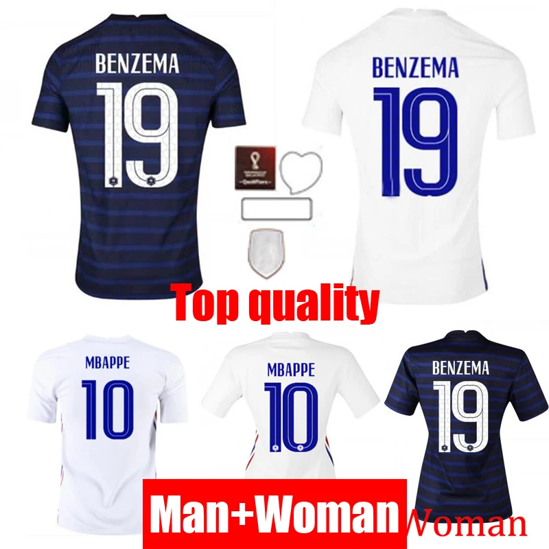

Euro 2021 cup BENZEMA MBAPPE GRIEZMANN FRANCE soccer jersey POGBA GIROUD KANTE Maillot de foot equipe Maillots Man woman