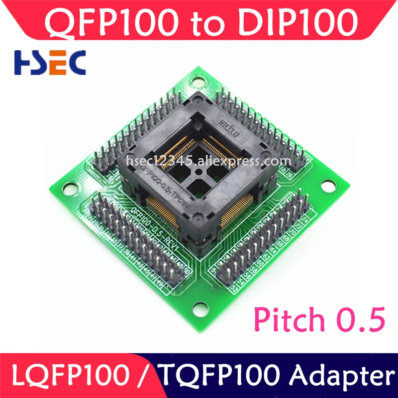 Высокое качество TQFP100 FQFP100 QFP100 до DIP100 программируемая розетка стандартного