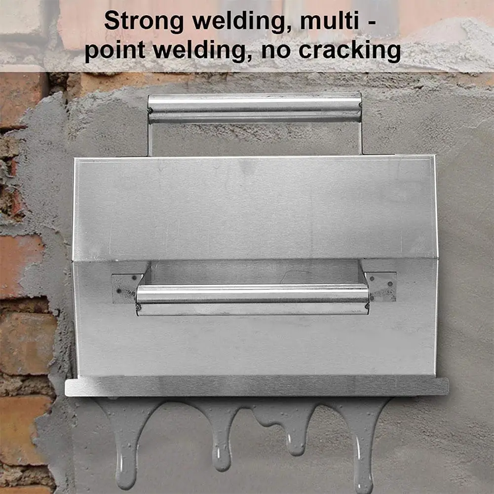 Steel Wall Plastering Tools Concrete Trowel Plaster Putty Scraping Dust Cement Scraper Powder Wall Mortar Trowel T5X7