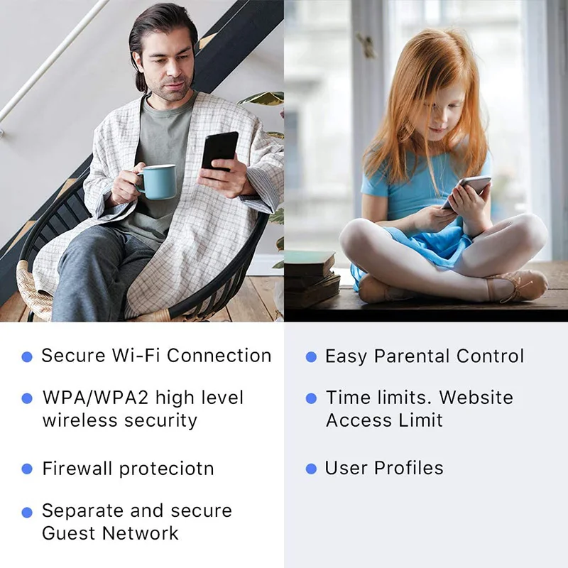 Tenda AC23 двухдиапазонный гигабитный Wi-Fi AC2100 маршрутизатор IPV6 домашний охват