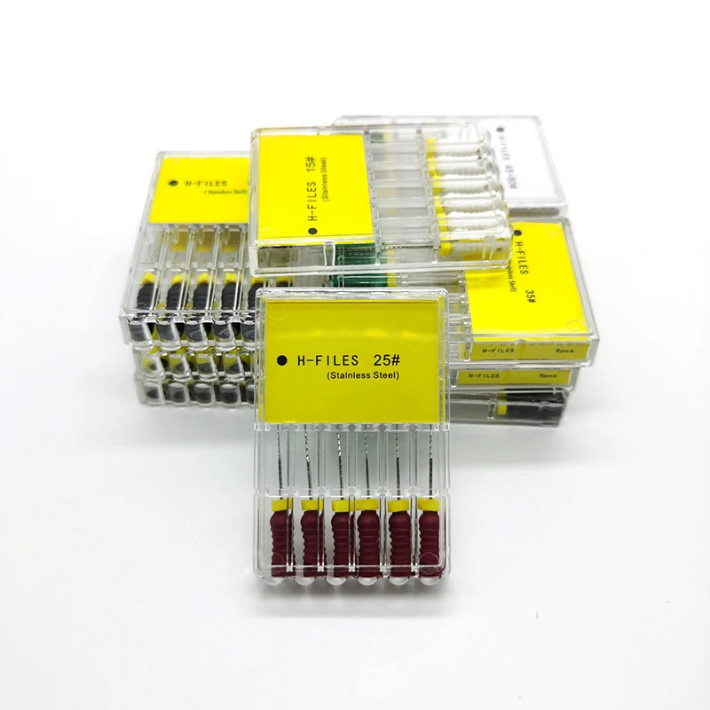 Стоматологические файлы для ручной терапии корневых каналов стоматологические