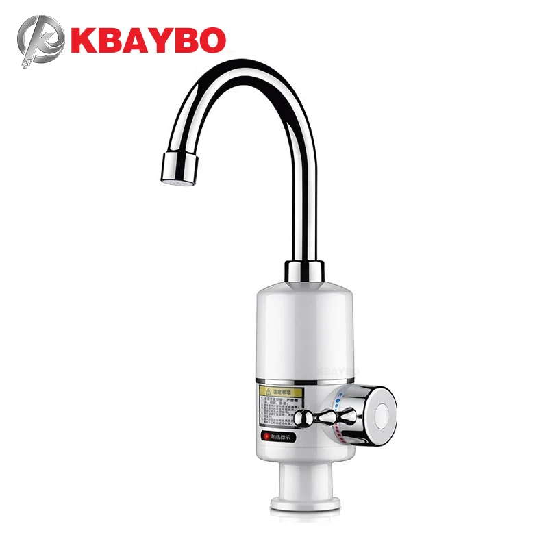 

3000W Tankless Faucet Water Heater Instant Electric Water Heater Tap Kitchen Electric Faucet Instant Hot 3 seconds heating