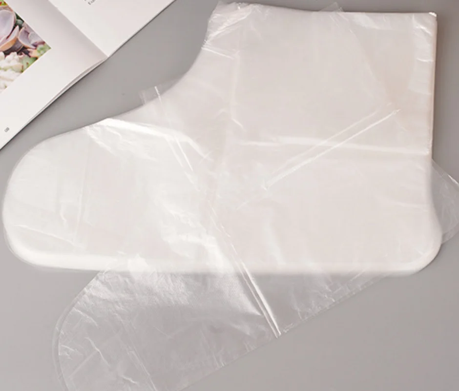 

200 шт прозрачные одноразовые стопы сумки для избавления от зависимостей, чехлы для спа педикюр предотвратить инфекции удалить потрескавшей...