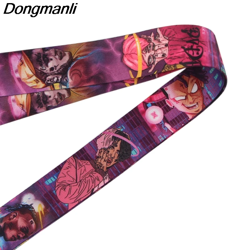 P3946 Dongmanli Lil открытый ожерелье бейдж со шнурком ID Lanyards/Мобильный телефон Веревка/ключ нашейные ремешки Ремешки