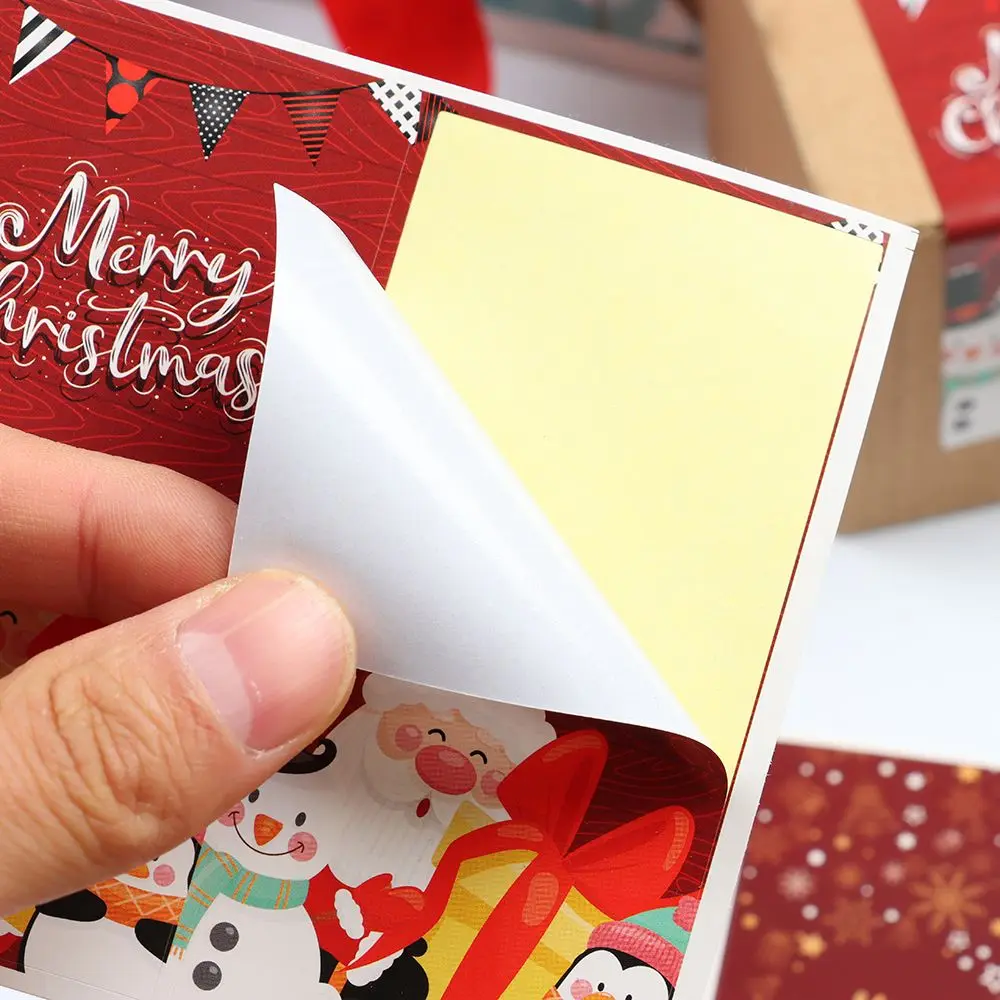 50 шт. рождественские наклейки 5 см 10 | Дом и сад