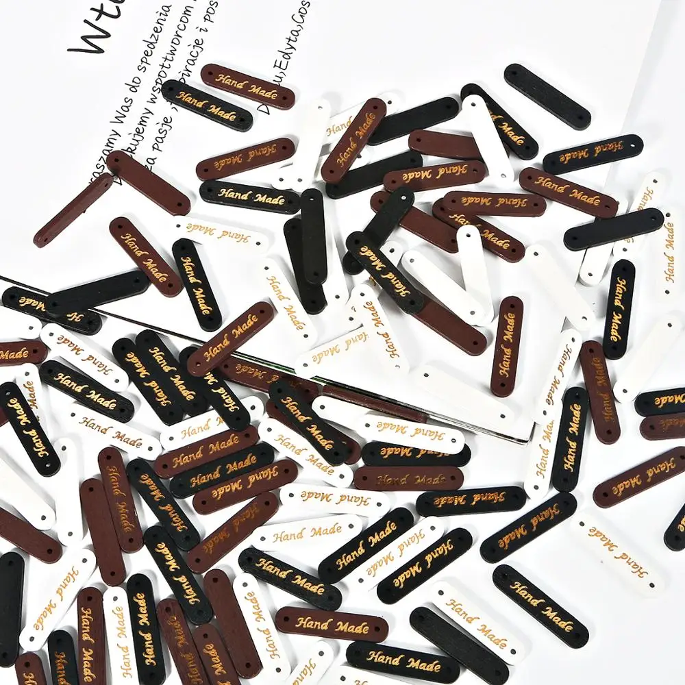 Деревянные этикетки ручной работы тисненые с буквами 50 шт./лот принадлежности