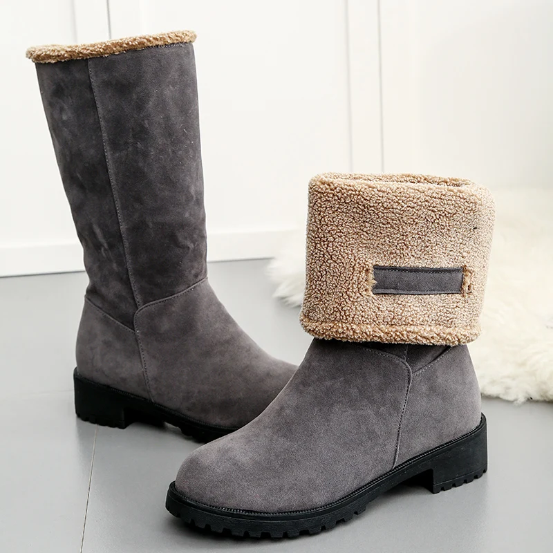 Botas Mujer зимние ботинки женская обувь Chaussures Femme зимняя женские на платформе Laarzen Dames
