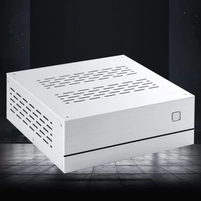 Чехол B01 Mini ITX для компьютера корпус алюминиевый/стеклянный портфель чехол