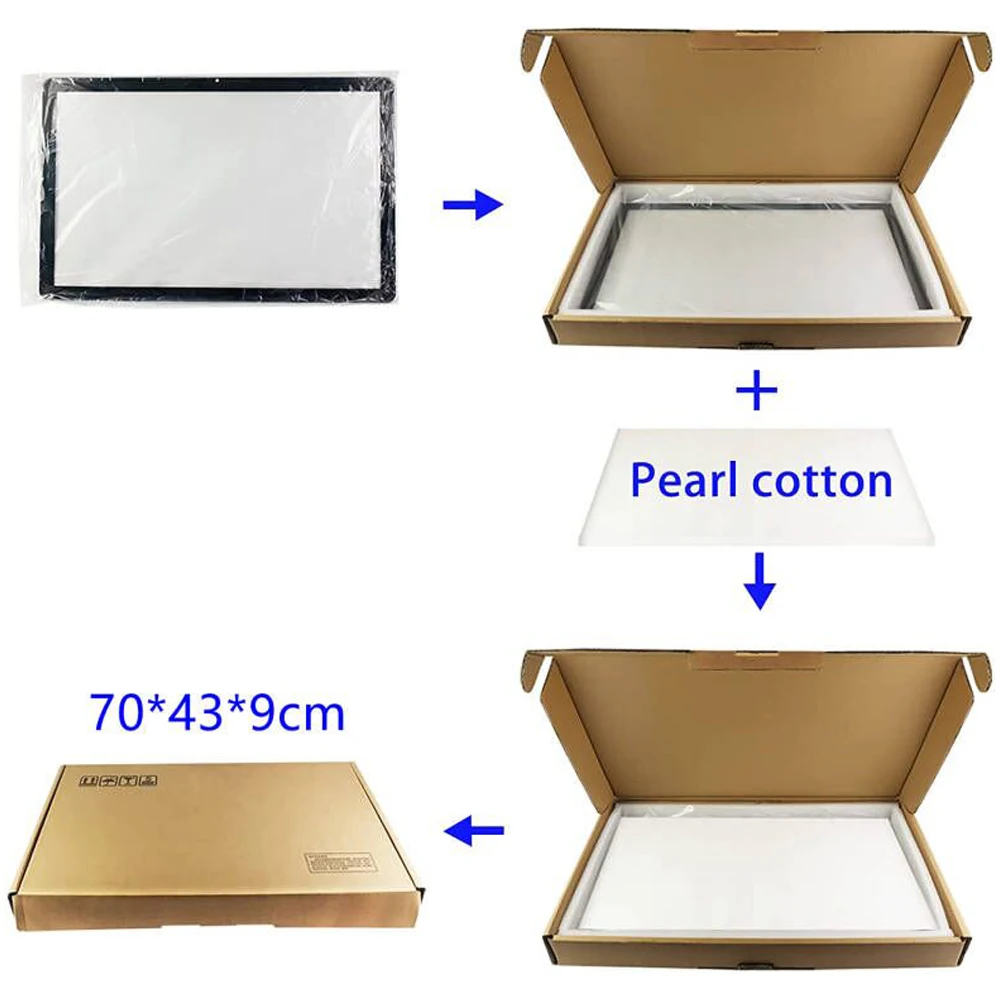 Новинка стекло A1419 Для iMac дисплей 27 дюймов стеклянный экран передняя панель