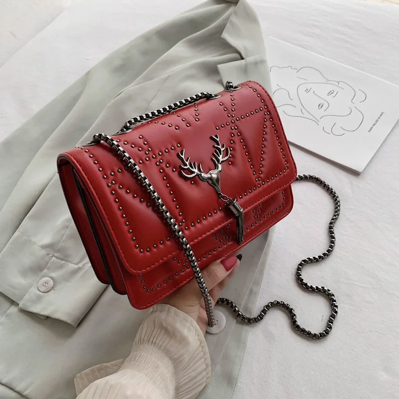

Hot Sale Luxurious Temperament Fashion Womens Handbags New Urban Girls' Fashion Leisure Chain Backpack Purses Messenger Bag