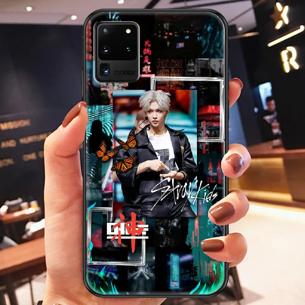 Чехол для телефона Samsung Galaxy Note 4 8 9 10 20 S8 S9 S10 S10E S20 Plus UITRA Ultra black art | Мобильные