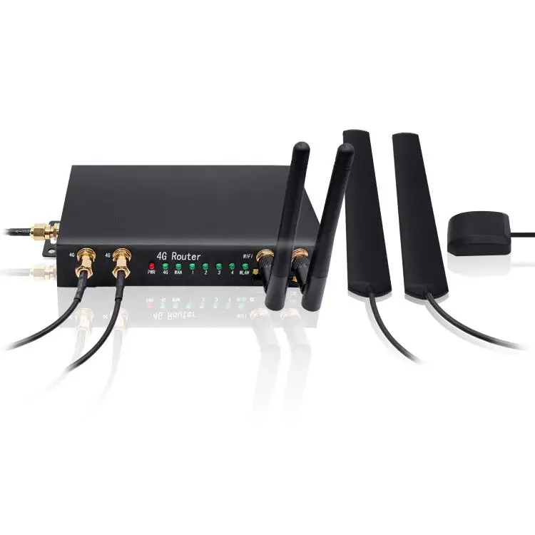 Автомобильный Wi Fi роутер серии R340 с двумя sim картами 4G LTE со слотом для карты и