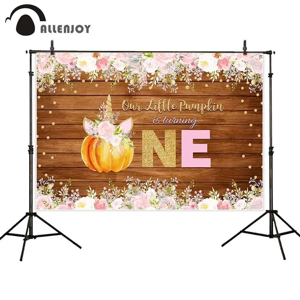 Allenjoy Единорог обои осенний коричневый с изображением деревянного пола и дерева