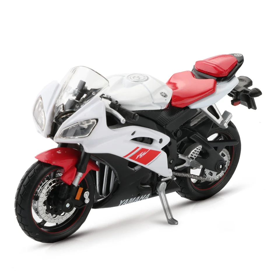 YZF-R6 Maisto 1:18 сплав модель мотоцикла Игрушка внедорожные модели гоночных автомобилей Африка Твин H2R 690 Duke мотоциклы игрушки для детей - Цвет: YZF-R6