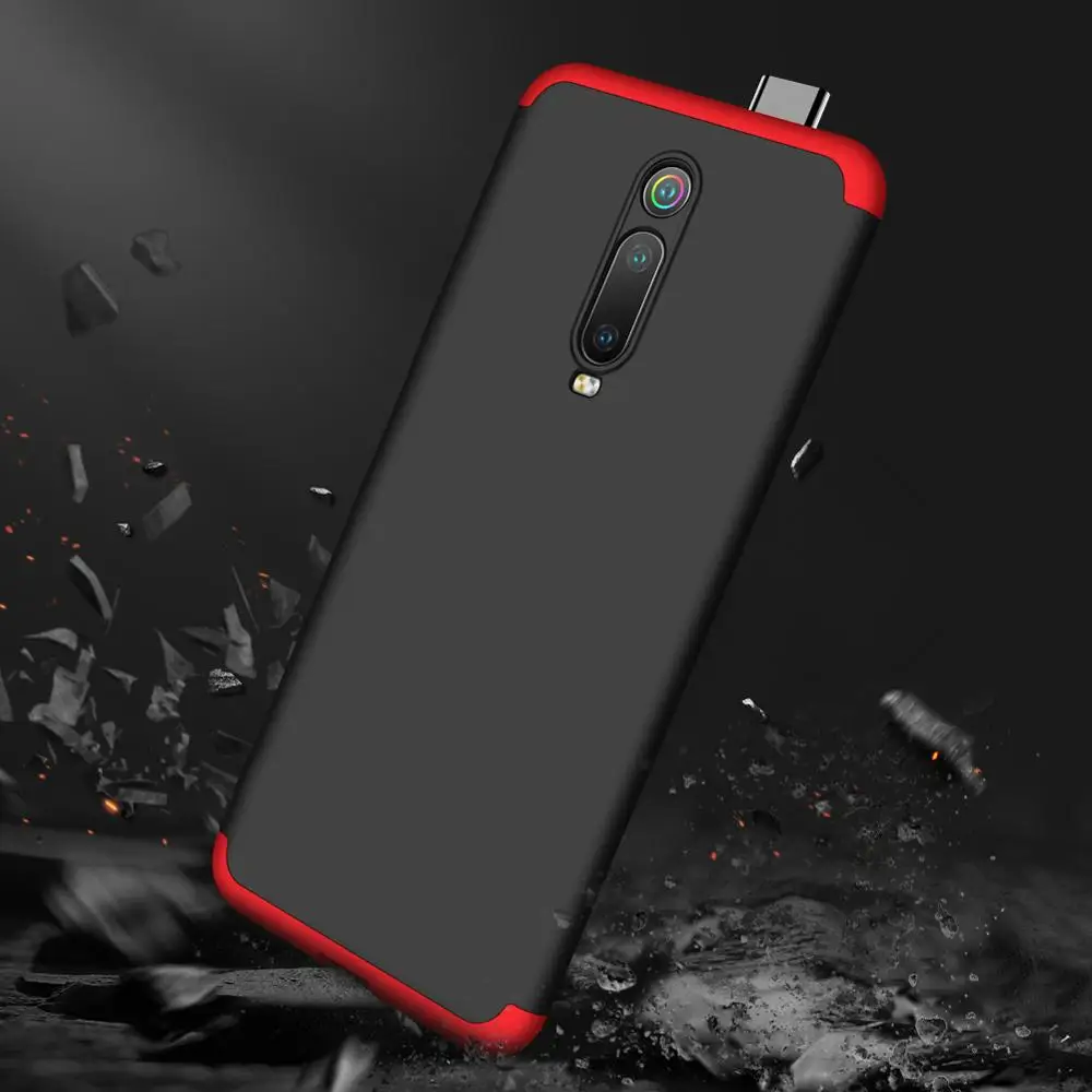 360 полная защита чехол для Xiaomi mi 9T Роскошный Жесткий ПК противоударный Redmi K20 Pro mi9T