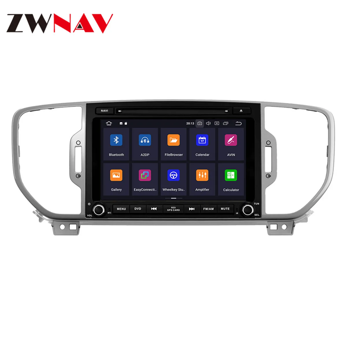 

For KIA SPORTAGE 2016-2018 Car radio player Android 10 64GB GPS Navigation Multimedia Player Radio