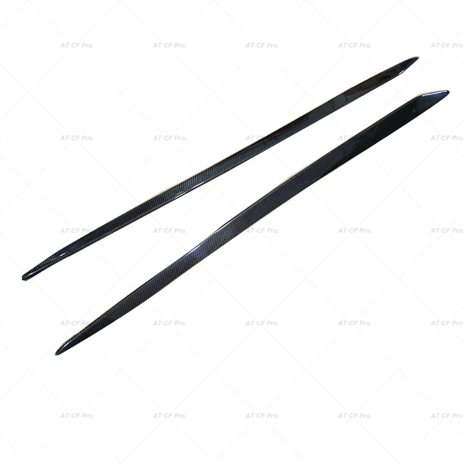 Alfa Romeo углеродное волокно боковые юбки губы Боковой бампер фартуки наклейка для