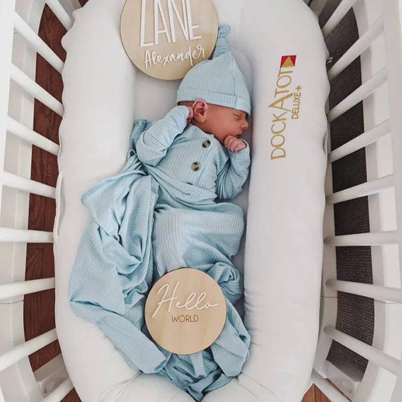 Табличка с объявлением имени ребенка 3D деревянная табличка именем для детской