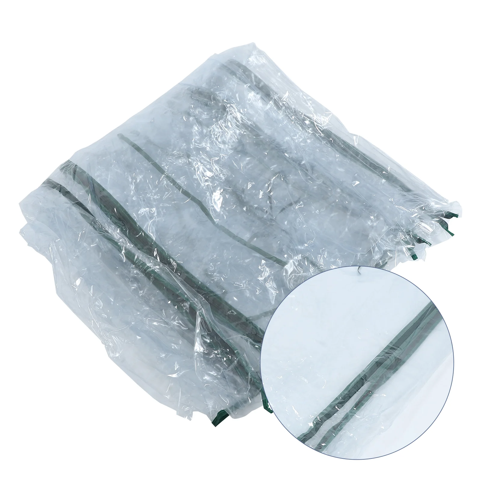 1pc Durable Greenhouse Cover without Racks Tunnel Greenhouse Flower Waterproof Protective Cover