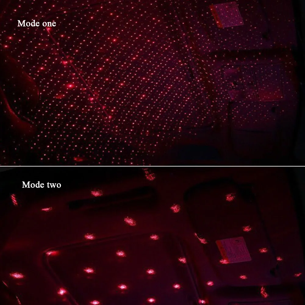 Автомобильный окружающий свет USB мини светодиодный автомобильный светильник для