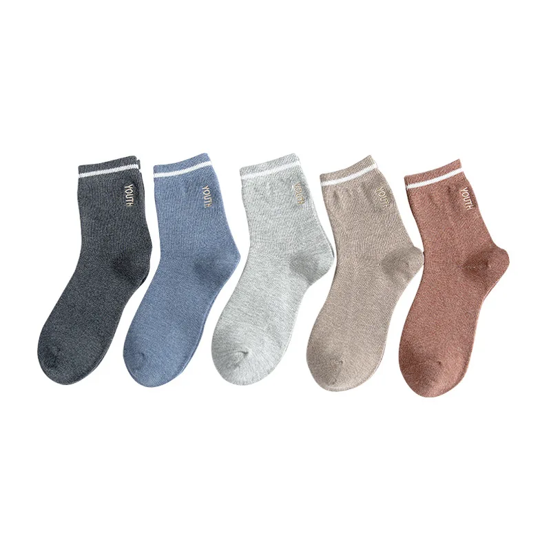 20 пар осень и зима новые женские модные милые вышитые Хлопковые носки оптом |