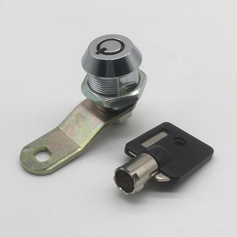 1 шт 17 мм широко используемый круглый ключ мебель шкафчик замок|Замки| |