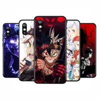 silicone cover black clover anime for xiaomi redmi 10x 9 9t 9c 8 7 6 pro 9at 9a 8a 7a 6a s2 go 5 5a 4x plus phone case shell