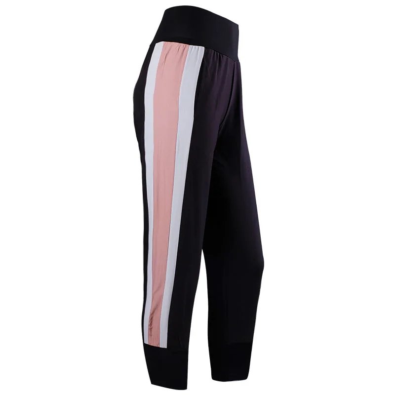 Штаны для йоги спортивные Капри бега свободные штаны фитнеса и отдыха