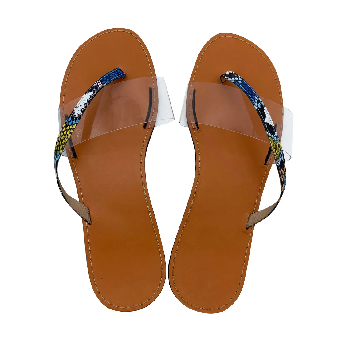 

Women Sandals Slippers Clip Toe Slippers Female Snake Print Flip Flop Casual Flats Shoes Summer Beach Sandalias Zapatos Mujer