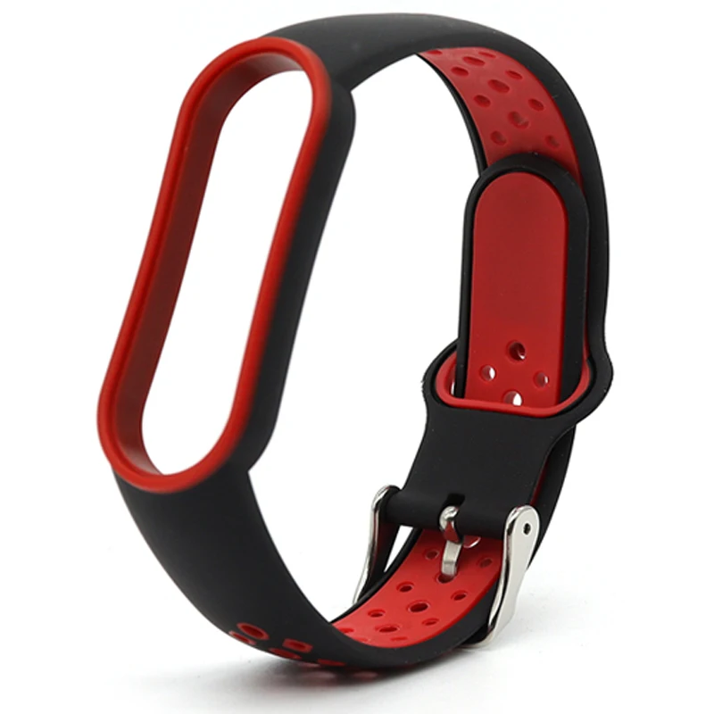 

Double Color TPU Strap For Xiaomi Mi Band 5 4 3 6 Silicone Wristband Bracelet Replacement For Xiaomi Band 4 MiBand 3 4 5 6 Strap