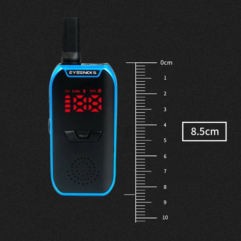 

(2 PCS)OND-V7 MINI Walkie talkie VOX voice control UHF 400-470MHz VOX function walkie talkie radio Transceiver with Earpiece