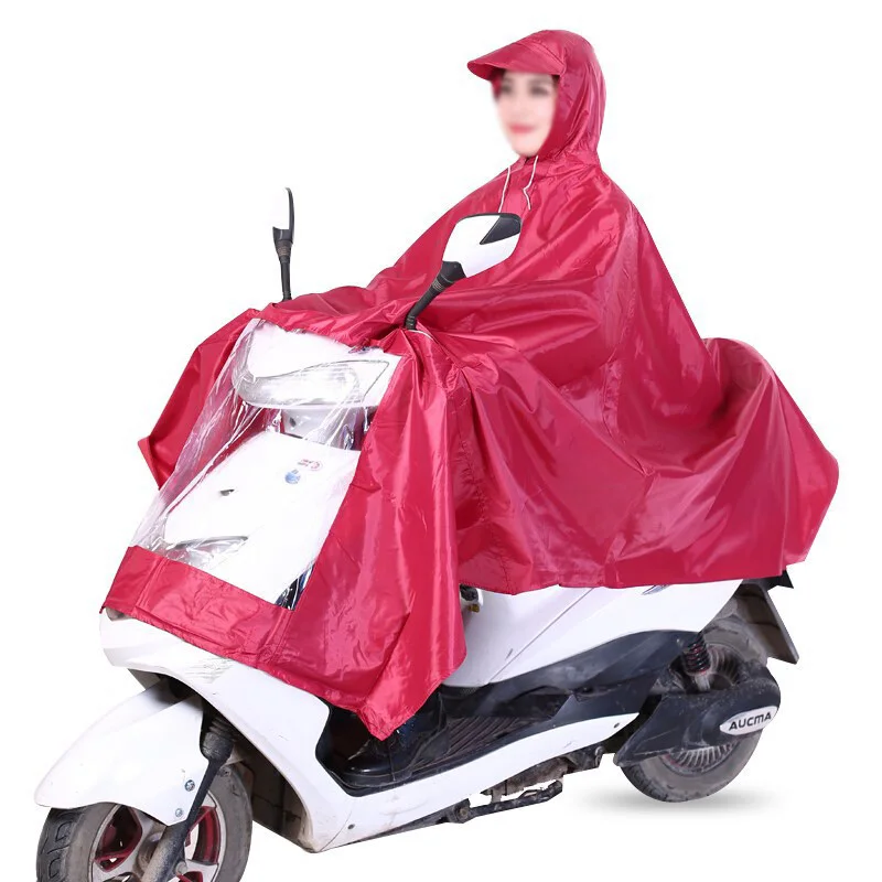 

EVA electric bicycle Raincoat Bicycle Waterproof Hood Poncho Rainwear Hooded For Motorcycle Bike Men Women Rain Cover