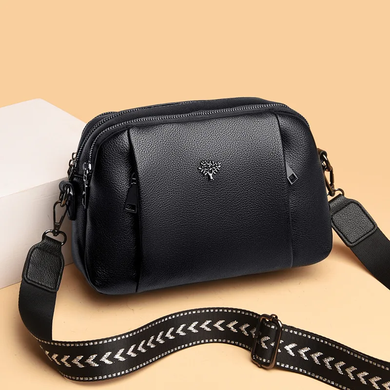 

2021 Simple Trend Crossbody Message Bags for Women Solid Wild Strap Shoulder Bag Lady Designer Small Women's Handbags and Purses
