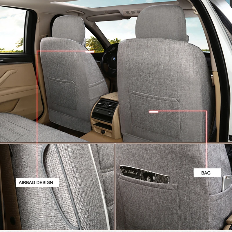 AutoDecorun Custom Fit Car Seat Cover Set Black Styling For Acura ILX Interior Accessories Supports Covers Cushion | Автомобили и