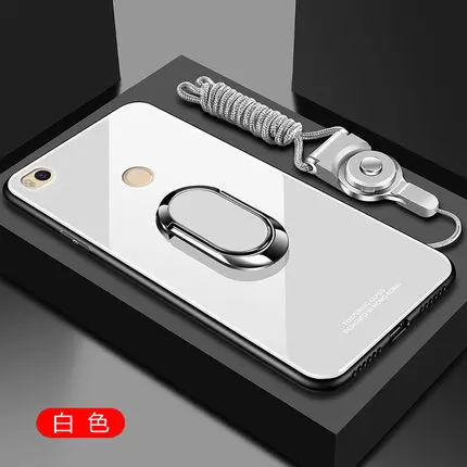 white Xiaomi mi Max 2 Чехол для Xiaomi mi Max2 3 чехол роскошный чехол из закаленного стекла магнитный автомобильный держатель ТПУ защитный чехол для mi 9 8 Se A3 - Цвет: white