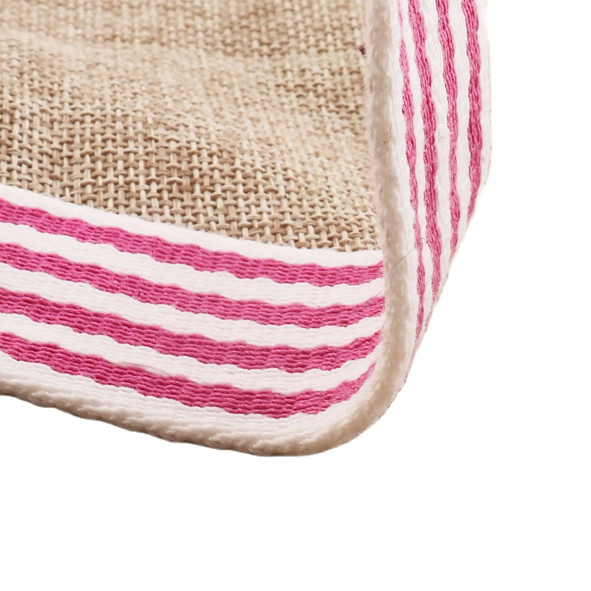 1 5 &quotРозовый Красный Белый Полосатый Хлопок тесьма Мягкий ремень сумка кошелек